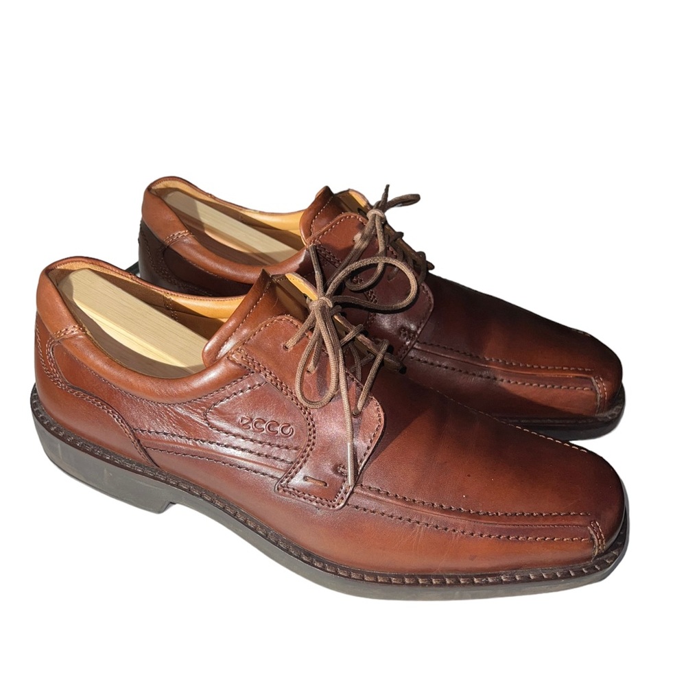 ECCO men’s Seattle Apron Toe Lace up Shoes